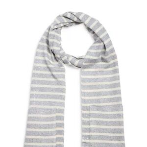 NWT Jocelyn Sequin Striped Scarf